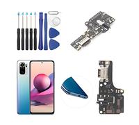 Dock Connector for Xiaomi Redmi Note 10/Note 10S Charging Socket with Flex Cable Compatible with Redmi Note 10 USB Type C Charging Port Replacement