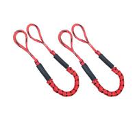 Dock Lines - 2 Piece Heavy Duty Lamb, Elastic Tie Down Cord | Built-in Fragment Design with Shock Absorption, Ideal Boat Accessories for Kayaks, Acu Bikes