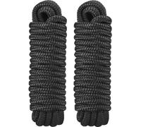 Dock Lines 3/4" x 30 Feet Double Braided Nylon Boat Dock Line, Pre-Spliced with a 18" Loop, Marine Grade Boat Ropes for Docking, 3/4" Dock Lines for Boat, Boat Lines