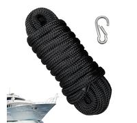 Dock Lines - 5/8 Inch Heavy Duty Nylon Cord, 15 Foot Marine Rope, Boat Mooring Line, Sail Tie Rope System | Solid Mooring Solution For The