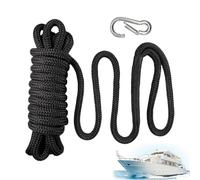 Dock Lines - 5/8in X 15FT Nylon Boat Rope | Heavy-Duty Docking Cord, Marine Mooring Lines For Secure Mooring, Anchoring, Sailing, And Marine Activities On Yachts, Ships, And Watercraft