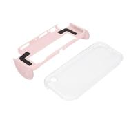 Dockable Case Fit for Switch OLED|All Around Coverage Protective Cover|Easy to Use for Travelers|Premium Materials (Pink)