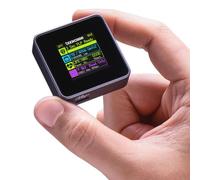 DOCKCASE Smart Pocket M.2 2230 SSD NVMe Enclosure, Support 3s Power Loss Protection, SSD Health Detection, USB 3.2 Type-C 10 Gbps, fits NVMe PCIe, Built for 2230, Support M-Key B+M Key UASP Grey