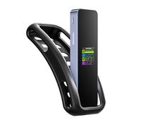 Dockcase Visual Smart NVMe SSD Enclosure (with Black Silicone Case), Supports 10s PLP, USB 3.2 Gen 2 Type-C, Compatible with NVMe PCIe, 2230/2242/2260/2280, Supports M-Key and B+M Key, UASP