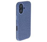 Dockem Faux Leather Case for iPhone 17 Compatible with MagSafe, with Capacitive Camera Control Button (MSVL, Blue)