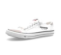 Dockers by Gerli Canvas Trainers White Sneakers white EU43