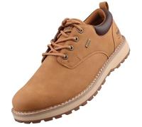 Dockers by Gerli Mens Low-Top Trainers Interchangeable Footbed, Golden Tan 910, 10 UK