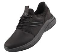 Dockers by Gerli Men's Low-Top Trainers, Men's Low Shoes, Interchangeable Footbed, black, 12.5 UK
