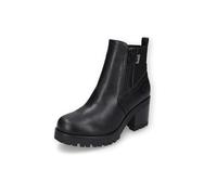 Dockers by Gerli Women Bootees, Ladies Ankle Boots,Low Boots,Half Boot,high Heel,Boot,Bootie,high,Party,Schwarz/Dunkelgrau,39 EU / 6 UK