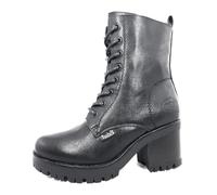 Dockers by Gerli Women Lace-up Boots, Ladies Ankle Boots,lace-up Boots,Half Boots,Lacing,Schwarz/Dunkelgrau,40 EU / 6.5 UK