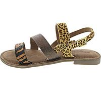 Dockers by Gerli Women's 50AL201 Flat Sandal, Braun Schoko, 5 UK