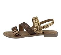 Dockers by Gerli Women's 50AL201 Flat Sandal, Braun Schoko, 8 UK