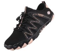 Dockers by Gerli Women's Low-Top Trainers, Women's Low Shoes, Black Pink 176, 6 UK