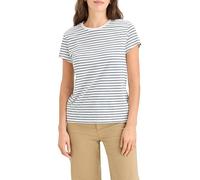 Dockers Favorite Tee Women's Short Sleeves, Gilly Stratified Sea Stripe, L