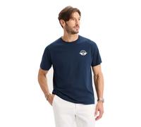 Dockers Graphic 004mb0005 Short Sleeve T-shirt Blue XL Men
