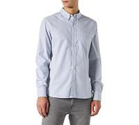 Dockers Men's 2 Button Down Shirt, Bengal Stripe Delft, L UK