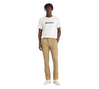 Dockers Men's Alpha Original Skinny Trousers, New British Khaki, 34W / 32L