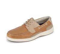 DOCKERS Men's Beacon Boat Shoe, Tan/Taupe, 12 UK