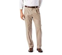 Dockers Men's Big and Tall Easy Khaki Pant-Pleated, Timber Wolf (Stretch), 46W x 28L