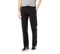 Dockers Men's Big & Tall Ultimate Chino 360 Flex Pant Casual, Black, 44W x 32L