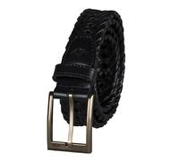 Dockers Men's Braided Belt, Black Glazed, 44