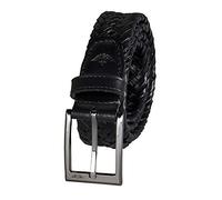 Dockers Men's Braided Belt, Black Glazed, 44