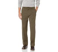Dockers Men's Classic Fit Easy Khaki Pants Casual, Dark Pebble, 36W / 32L