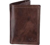 DOCKERS Men's Compact Trifold Wallet, Brown Emboss, One Size