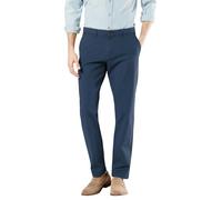 Dockers Men's Crafted Khaki Slim Taper Pants, Ocean Blue, 28 W/32 L