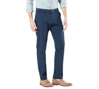 Dockers Men's Crafted Khaki Slim Taper Pants, Ocean Blue, 34 W/34 L