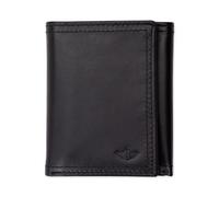 Dockers Men's Extra Capacity Slim Profile Trifold Wallet with Multiple Card Slots and ID Window, Black Xcap, One Size, Rfid Extra Capacity Slim Profile Trifold Wallet