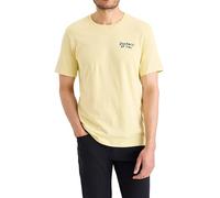 Dockers Men's Logo T-Shirt, Dusty Yellow (Multi), XS