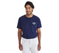 Dockers Men's Logo T-Shirt Tee, Blue (0132), L