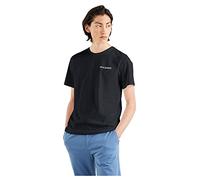 Dockers Men's Logo Tee T Shirt, Black + Stencil, XS UK