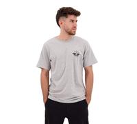 Dockers Mens Logo Tee T-Shirt, Grey Heather Logo, XS UK