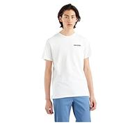 Dockers Mens Logo Tee T-Shirt, White + Stencil, S UK