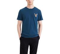 Dockers Men's Logo TEE Tops, Coyote Blue, M
