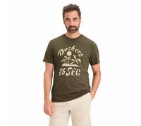 Dockers Mens Logo TEES, Dark Olive (Tidal Foam), M UK