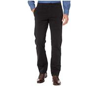 DOCKERS Men's Modern Straight Smart 360 Flex Ultimate Chino Casual Pants, Black, 42W x 32L