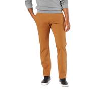 DOCKERS Men's Modern Straight Smart 360 Flex Ultimate Chino Casual Pants, Dark Ginger, 32W x 29L