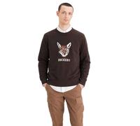 Dockers Men's ORIGINAL CREWNECK SWEATSHIRT TOPS, DOCKERS COYOTE ATHLETIC COFFEE BEAN (MULTI), XXL