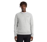 Dockers Men's Original Crewneck Sweatshirt Tops, Stencil Smokestack HTR (Burma Grey), XL