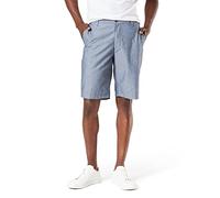 Dockers Men's Perfect Short, Clarke Chambray Faded Navy, 30 W