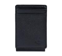 Dockers Men's RFID Slim Minimalist Front Pocket Wallet, Black Saffiano, One Size, Front Pocket Wallet