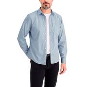 Dockers Men's Shirts LS Ultimate Shirt Slim, Subdued Blue, XL