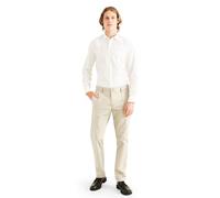 Dockers Men's Signature Khaki Slim FIT Pants Refined Chinos, Cloud, 29W / 32L