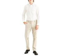 Dockers Men's Signature Khaki Slim FIT Pants Refined Chinos, Cloud, 34W / 32L