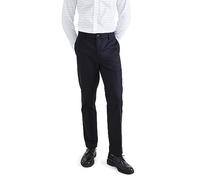 Dockers Men's Signature Stain Defender Slim Creased Chinos, Beautiful Black, 34W 36L