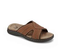 Dockers Men's Slide Sandal, Brown (Rust), 14 UK Wide