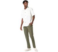 Dockers Men's Smart 360 Flex Alpha Slim Pants, Green (Dockers Olive 0001), 40W / 34L